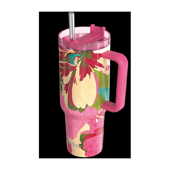 QUOKKA Termo Stream Purple 1200Ml 8H Caliente/16h Frio/48H Hielo