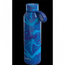 QUOKKA Botella Termo De Acero Con Colgador Waves 12H Caliente/18H Frio/48H Hielo