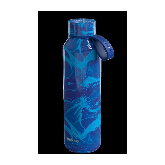 QUOKKA Botella Termo De Acero Con Colgador Waves 12H Caliente/18H Frio/48H Hielo