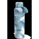 QUOKKA Botella Termo De Acero Con Colgador Blue Wind 12H Caliente/18H Frio/48H Hielo
