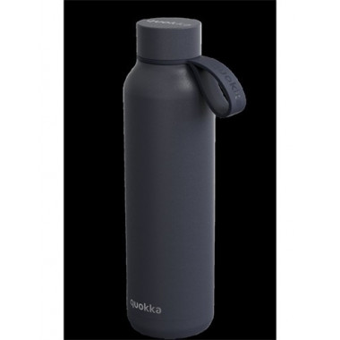 QUOKKA Botella Termo De Acero Con Colgador Slate 12H Caliente/18H Frio/48H Hielo