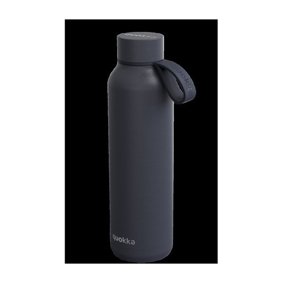 QUOKKA Botella Termo De Acero Con Colgador Slate 12H Caliente/18H Frio/48H Hielo