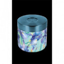 QUOKKA Termo Para Comida 600Ml Whim Blue Irises 6h Caliente/8h Frio