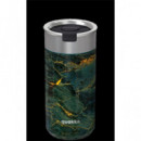 QUOKKA Termo Boost Con Infusionador 400Ml Grenstone 4h Caliente/10h Frio/24h Hielo