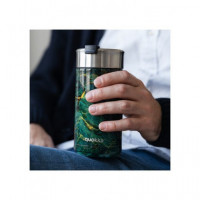 QUOKKA Termo Boost Con Infusionador 400Ml Grenstone 4h Caliente/10h Frio/24h Hielo