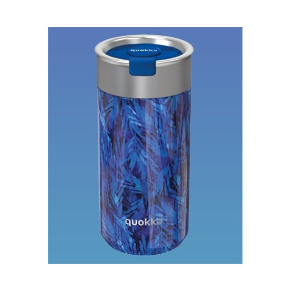 QUOKKA Termo Boost Con Infusionador 400Ml Night Forest 4h Caliente/10h Frio/24h Hielo