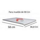 Chapa Fregadero Pvc Gris 90 Cm