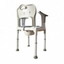 Silla de Ducha con Inodoro H027B  SUNALE