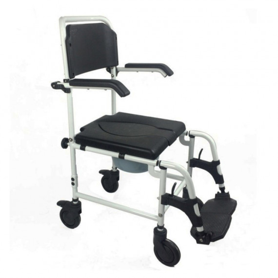 Silla de Baño con Ruedas Wc Deluxe  SUNALE