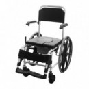 Silla de Baño con Ruedas Wc Deluxe  SUNALE