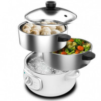Vapovita Steelpot White  CECOTEC