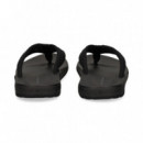 Fli Flop Malla Acolchada Negro  TOMMY HILFIGER