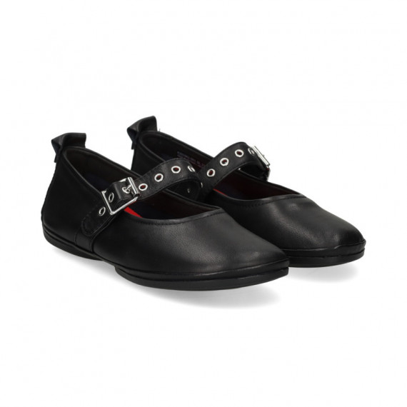 Mercedes Hebilla Piel Negro  CAMPER