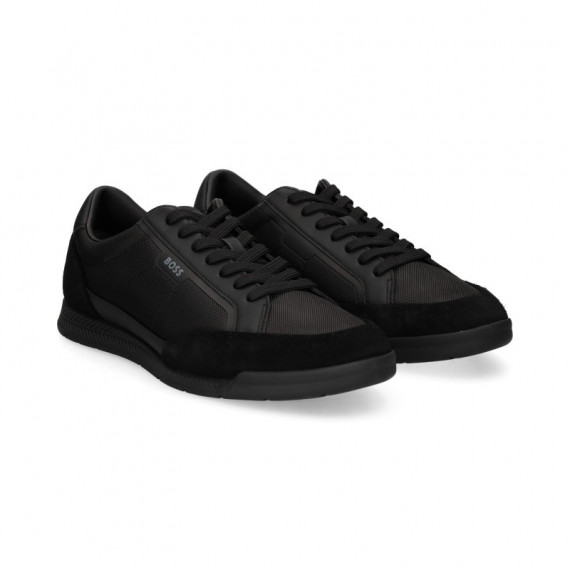 Deportivo Ante+piel Negro  HUGO BOSS