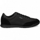 Deportivo Ante+piel Negro  HUGO BOSS