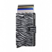 Miniwallet Zebra Light Grey  SECRID