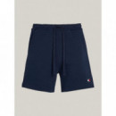 Tjm Badge Beach Short Dark Night Navy  TOMMY JEANS