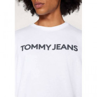 Tjm Reg Gd New Classic L Tee White  TOMMY JEANS
