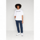 Tjm Reg Gd New Classic L Tee White  TOMMY JEANS