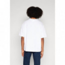 Tjm Reg Gd New Classic L Tee White  TOMMY JEANS