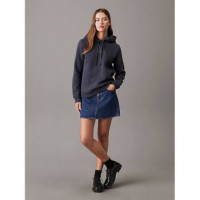 Monologo Regular Hoodie Ebony  CALVIN KLEIN