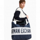Bolso Deep Navy / Off Whit AF12100  ARMANI EXCHANGE