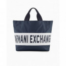 Bolso Deep Navy / Off Whit AF12100  ARMANI EXCHANGE