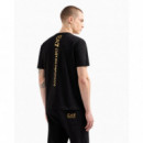 Camiseta Black/white AF10375  EA7 EMPORIO ARMANI 7