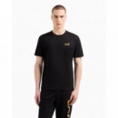 Camiseta Black/white AF10375  EA7 EMPORIO ARMANI 7