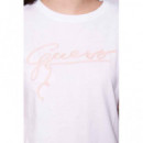 Misty Ss T-shirt Pure White  GUESS