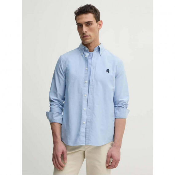 Heritage Oxford Imd Rf Shirt Shirt Blue  TOMMY HILFIGER