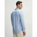 Heritage Oxford Imd Rf Shirt Shirt Blue  TOMMY HILFIGER