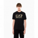 Camiseta Black  EA7 EMPORIO ARMANI 7
