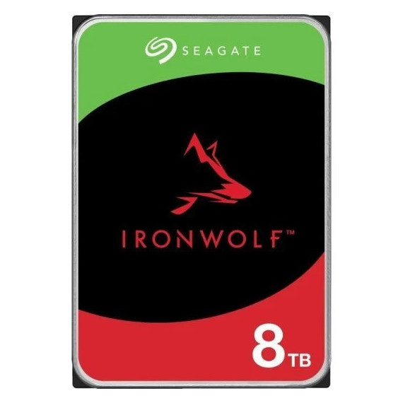 DISCO DURO 8TB SEAGATE IRONWOLF 3,5 SATA3