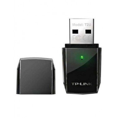 TP-LINK Mini Adaptador Wifi Usb 2.0 AC600 Archer T2U Nano 433/200Mbps