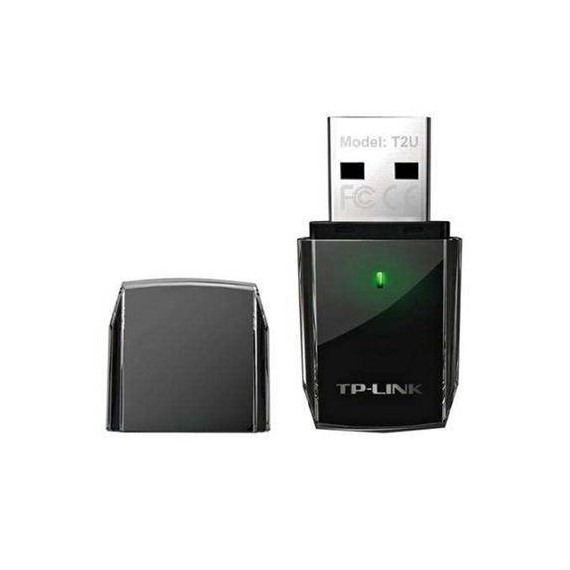 TP-LINK Mini Adaptador Wifi Usb 2.0 AC600 Archer T2U Nano 433/200Mbps