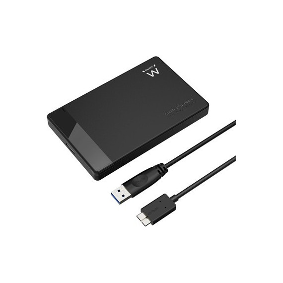 EWENT Caja Carcasa Protectora para Disco Duro 2.5" Sata USB 3.2 GEN1 EW7049 sin Tornillo