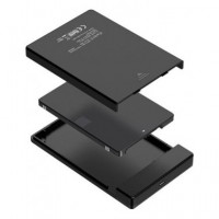 EWENT Carcasa Protectora para Disco Duro 2.5" Sata Hdd/ssd USB Tipo-c 3.2 GEN1 sin Tornillos EW7073