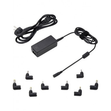 EWENT Cargador Universal Portatil Automatico 45W con 8 Clavijas EW3963