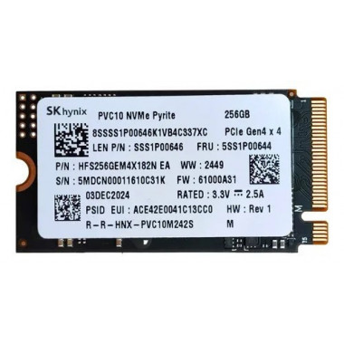 DISCO DURO SSD HYNIX PVC10 256GB M.2 NVME 2242 M2