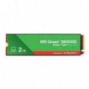DISCO DURO SSD WESTERN DIGITAL GREEN SN3000 2TB M2