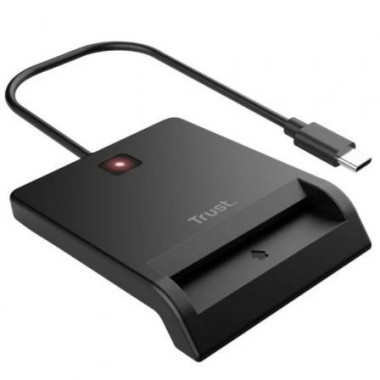 LECTOR DE TARJETAS DNI TRUST PRIMO DNI USB-C/USB-A