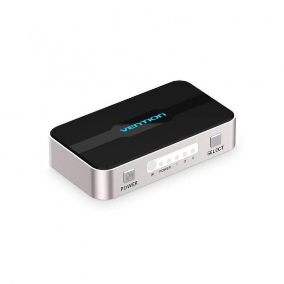 DUPLICADOR VENTION 4XHDMI HEMBRA - HDMI MACHO SILV