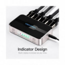 DUPLICADOR VENTION 4XHDMI HEMBRA - HDMI MACHO SILV