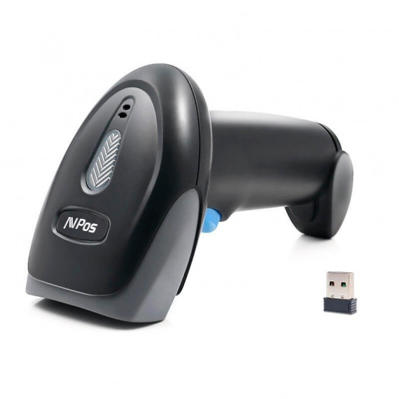 LECTOR AVPOS CODIGOS 1D + 2D + QR WI93 INALAMBRICO