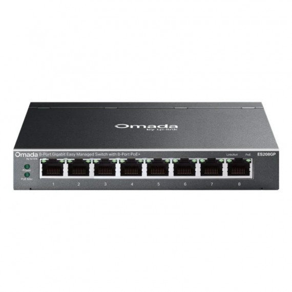 SWITCH TP-LINK ES208GP GIGABIT 5 PUERTOS POE+