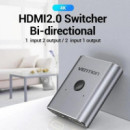 SWITCH/SPLITTER VENTION HDMI 2.0/H - X2 HDMI/H BID