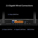 WIRELESS ROUTER TP-LINK ARCHER BE230 WIFI 7 MULTIG