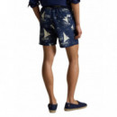 Polo RALPH LAUREN - Woven-trunk-swim Bottom - All Over Sailboats - 710B18029001/ALL Over Sailboats