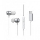 JOYROOM Aurciular con Microfono JR-EC06 HD con Cable y Conector Tipo C Blanco